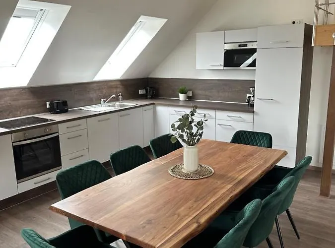 Dachterrassenwohnung Katharinenschule Appartement Eisenach