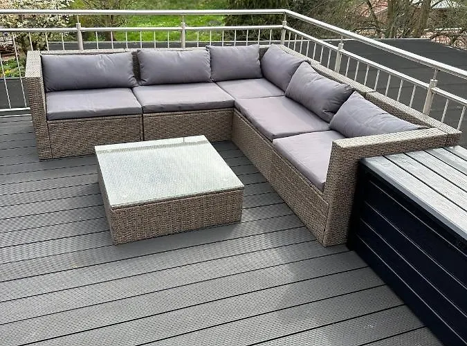 Dachterrassenwohnung Katharinenschule Appartement Eisenach